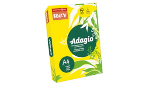 Papel Fotocopia Adagio(cd15) A4 80gr Amarelo Fluorescente