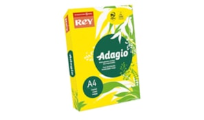 Papel Fotocopia Adagio(cd66) A4 80gr Amarelo Intenso 1x500Fl