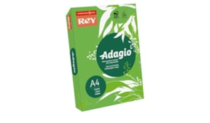 Papel Fotocopia Adagio(cd52)A4 80gr Verde Intenso 1x500Fls