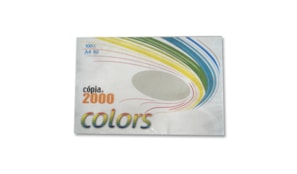 Papel Fotocopia A4 80gr Cinza 100Fls