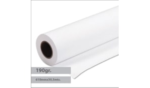 Papel 610mmx30mts Plotter Foto Glossy 190gr (4509)-Rolo