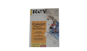 Papel  A3 155gr InkJet ReyColorjet Glossy/Brilhante - 50Fls