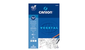 Papel Vegetal Canson A3 90gr 50 Folhas