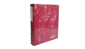 Pasta Arquivo L40 320x260mm Marmoreado Bordeaux