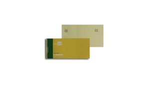 Blocos Impressos-Taloes Numerados-Pack 20un Amarelo