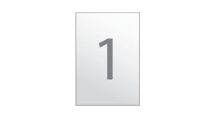 Etiquetas 210x297 Transparente Inkjet Apli 10 Fls A4 10un