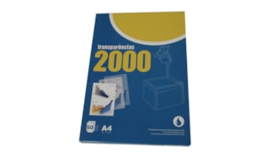 Transparencias Inkjet A4 50fls com Tira Removivel no Topo