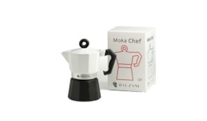 Cafeteira Moka Café BALZANI Chef Branco/Preto