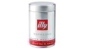 Café Moído ILLY Tostatura Média Lata 250gr