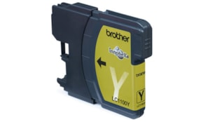 Tinteiro Brother LC1100Y Amarelo 5,5ml 325 Pág.