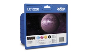 Pack Tinteiros Brother LC1220VALBP 4 Cores 300 Pág.