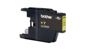 Tinteiro Brother LC1240Y Amarelo 7,1ml 600 Pág.