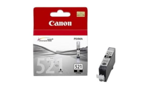 Tinteiro Canon 521 Preto 2933B001 9ml 1250 Pág.