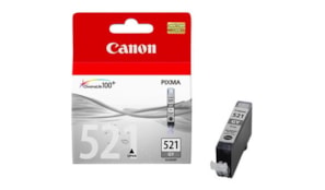 Tinteiro Canon 521 Cinzento 2937B001 9ml 1370 Pág.