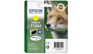 Tinteiro Epson T1284 Amarelo C13T12844011 3,5ml 225 Pág.