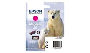 Tinteiro Epson 26 Magenta C13T26134010 4,5ml