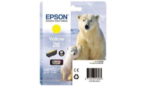 Tinteiro Epson 26 Amarelo C13T26144010 4,5ml