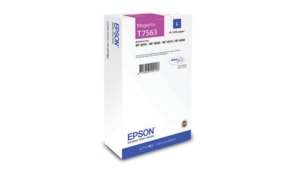 Tinteiro Epson T7563 Magenta C13T756340 14ml 1500 Pág.