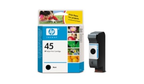 Tinteiro HP 45 Preto 51645A 42ml 930 Pág.