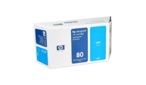 Tinteiro HP 80 Azul C4846A 350ml 4400 Pág.